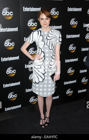 Entertainment Weekly und ABC Network 2014 Upfront Präsentation - Ankünfte mit: Karen Gillan Where: Manhattan, New York, Vereinigte Staaten, wann: 14. Mai 2014 Stockfoto