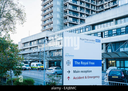 Royal Free Hospital - London Stockfoto