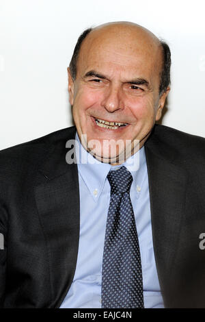 Pier Luigi Bersani Partito Democratico (Demokratische Partei). Stockfoto