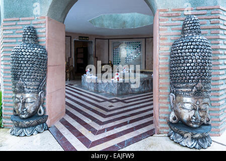 Eingang zum türkischen Hamam Stockfoto