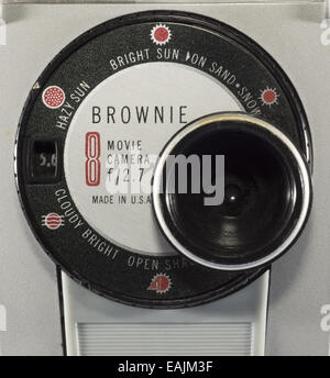 Kodak Brownie 8mm Cine Kamera ca. 1960 Stockfoto