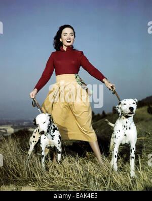 ANN BLYTH U.S. Schauspielerin über 1950 Stockfoto