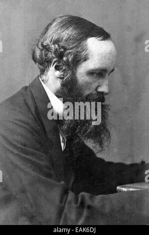 JAMES CLARK MAXWELL (1831-1879) schottische mathematischer Physiker Stockfoto