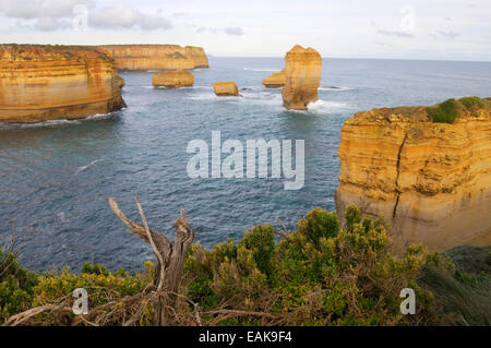 Loch Ard Gorge, gesehen von der Great Ocean Road, Port Campbell National Park, Victoria, Australien Stockfoto