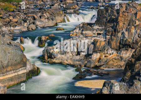 Great Falls Park, Virginia, USA Stockfoto