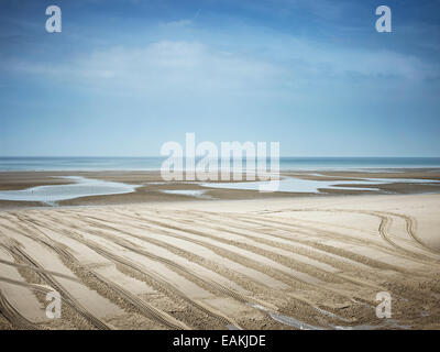 Bilder aus der Serie 'Vergnügen Prom' von Mark Reeves, Fotografien, die Erkundung der neuen Promenade Sanierung in Blackpool Stockfoto