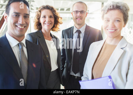 Gruppenbild der erfolgreichen Office-team Stockfoto