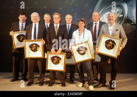 London, UK. 17. November 2014. Herren Neuzugänge bei IRB Preisverleihung während der IRB World Rugby Conference and Exhibition Hall Of Fame. Bildnachweis: Elsie Kibue/Alamy Live-Nachrichten Stockfoto