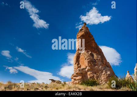 Bizarre Felsen in Kappadokien, Türkei Stockfoto