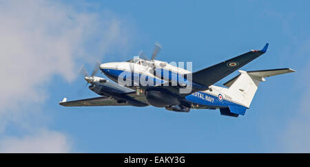 Hawker Beechcraft Avenger T1 ZZ501 750 Squadron Stockfoto