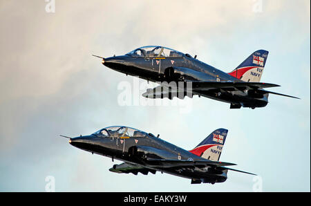 Hawk T1A Flugzeuge 736 Naval Air Squadron Stockfoto