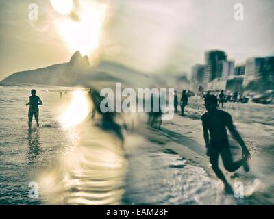 Strand von Ipanema Stockfoto