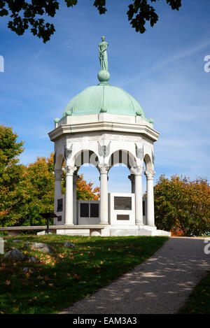 Die Maryland Memorial, Antietam National Battlefield, Sharpsburg, Maryland, USA. Stockfoto