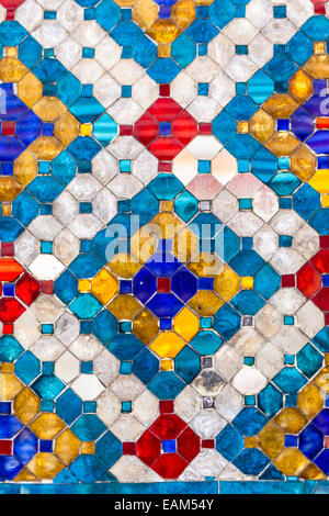 Details der Wat Phra Kaeo, der Tempel des Smaragd-Buddha, Bangkok, Thailand. Stockfoto