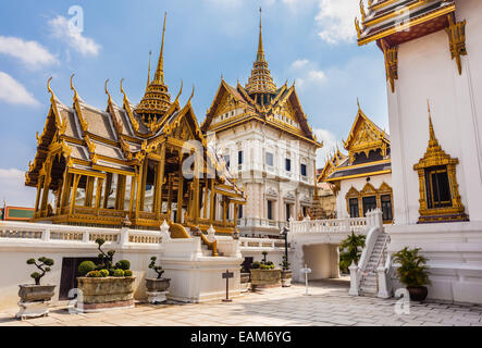 Phra Thinang Dusit Maha Prasat im Königspalast von Bangkok, Thailand Stockfoto