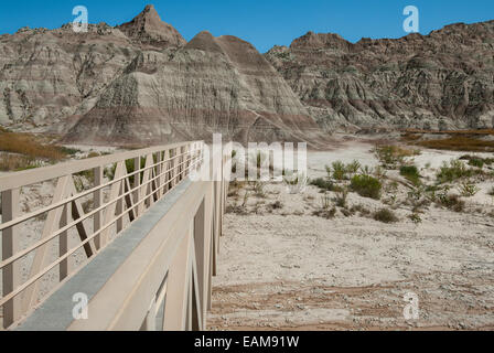 Fußgängerbrücke Stockfoto