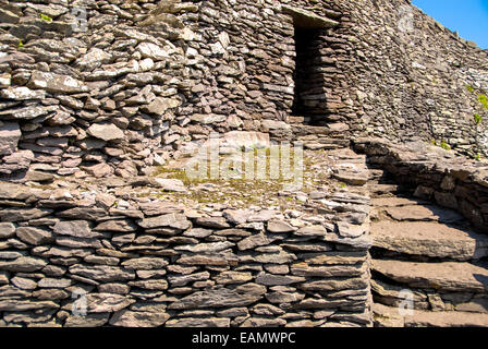 die berühmte Insel Skellig Michael in Irland Stockfoto