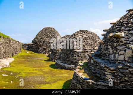 die berühmte Insel Skellig Michael in Irland Stockfoto