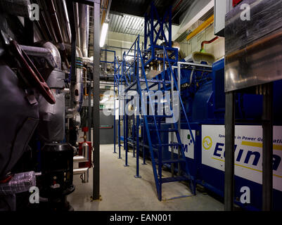 Maschinenraum in Dublin Flughafen, Terminal 2, Republik von Irland. Stockfoto