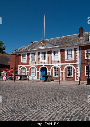 Das Custom House auf Exeter historischen Kai, Exeter, Devon, England Stockfoto