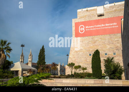 Berardo Sammlung Museum, Museum für moderne und zeitgenössische Kunst, kulturelle Zentrum von Belem, CCB, Belem Viertel, Lissabon Portugal Stockfoto