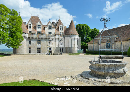 Chateau de Monbazillac Stockfoto