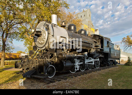 Dampf-Lokomotive, 440 SooLine, Bauern Aufzug. Stockfoto