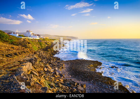 Sintra, Portugal Küste am Atlantischen Ozean. Stockfoto