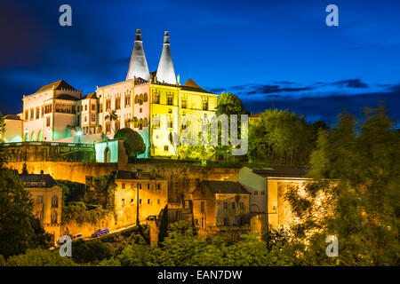 Sintra, Portugal im Nationalpalast von Sintra. Stockfoto