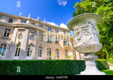 Das Haus der Wannsee. Die Villa diente von leitenden Mitgliedern der Nazi-Partei als Konferenzzentrum und ist jetzt ein Museum. Stockfoto