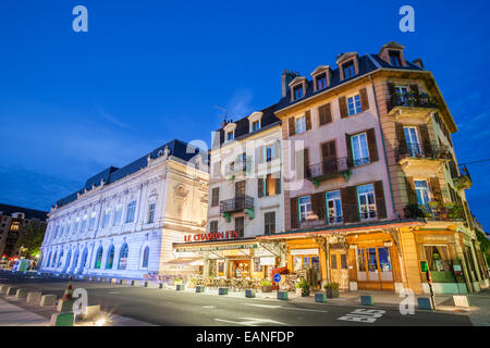 Musée des Beaux-Arts-Fine Arts Museum, Place du Palais de Justice, Chambery, Savoie, Rhône-Alpes, Frankreich Stockfoto