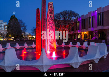 Centennial Square, Victoria, Britisch-Kolumbien, Kanada Stockfoto