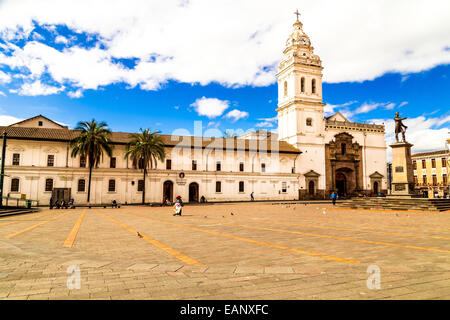 Plaza de Santo Domingo Quito Ecuador Südamerika Stockfoto