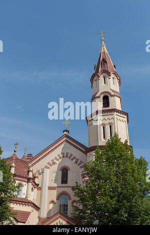 St. Nicholas orthodoxen Kirche in Vilnius, Litauen, Europa Stockfoto