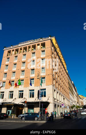 Hotel Bernini Bristol, Piazza Barberini, Tridente Bezirk, Zentrum von Rom, Italien Stockfoto