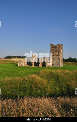 Ein Blick auf die Kirche Knowlton Dorset UK Stockfoto