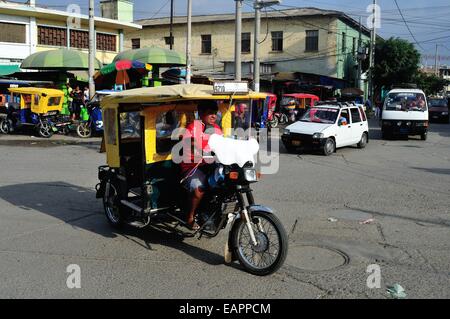 Markt in TUMBES. Abteilung von Tumbes. Peru Stockfoto