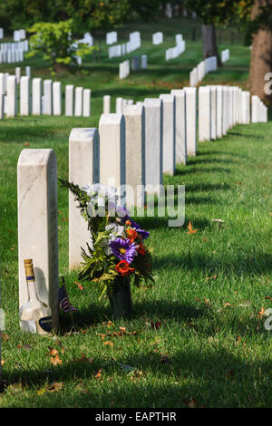 Nationalfriedhof Arlington, Virginia, USA Stockfoto