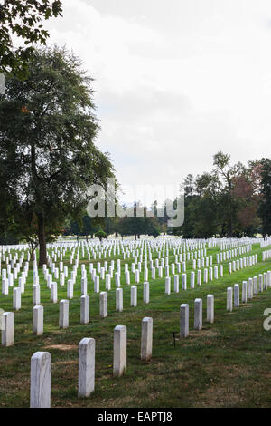 Nationalfriedhof Arlington, Virginia, USA Stockfoto