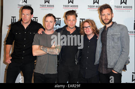 16. jährlichen Tiger Jam Felsen Las Vegas im Mandalay Bay Resort and Casino mit: One Republic wo: Las Vegas, Nevada, Vereinigte Staaten, wann: 18. Mai 2014 Stockfoto