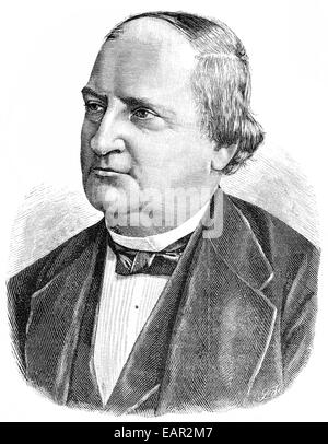 Franz Wilhelm Abt, 1819-1885, deutscher Komponist und Dirigent, Franz Wilhelm Abt, 1819-1885, Ein Deutscher Komponist Und Kap Stockfoto