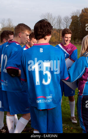 Coventry University Sport, Lacrosse-Spieler Stockfoto