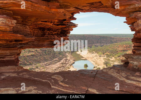 Nature es Window, Kalbarri NP, WA, Australien Stockfoto