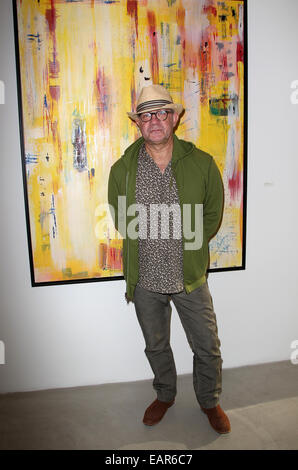 KM Fine Arts präsentiert "Tete A Tete" mit: Bernie Taupin Where: Los Angeles, California, Vereinigte Staaten von Amerika bei: 18. Mai 2014 Stockfoto