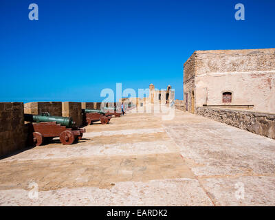 Scala De La Kasbah, Essaouira, Marrakech-Tensift-El Haouz Region, Marokko Stockfoto