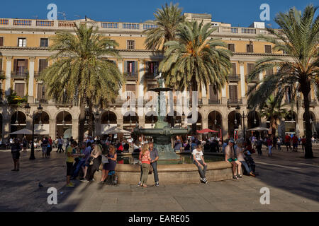 Las Ramblas, Barcelona, Katalonien, Spanien Stockfoto