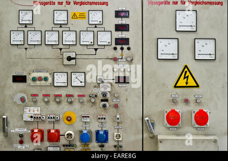 Power Switch-Box, Deutschland Stockfoto