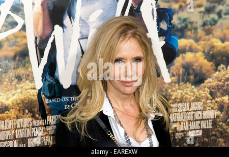 Los Angeles, Kalifornien, USA. 19. November 2014. Schauspielerin Rosanna Arquette kommt bei der Los Angeles Premiere "WILD" Samuel Goldwyn Theater L.A. Live im 19. November 2014 in Los Angeles, California.VWPics/Alamy Live News Stockfoto