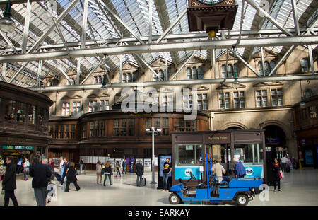 Grand Central Station Concourse in Glasgow - Schottland Stockfoto