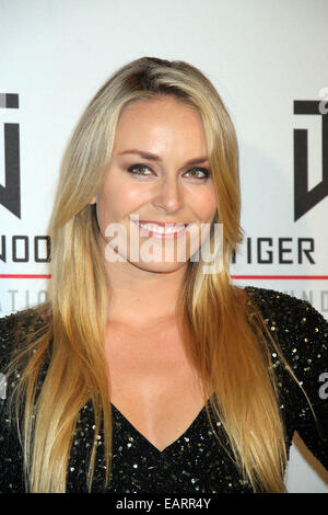 16. jährlichen Tiger Jam Felsen Las Vegas im Mandalay Bay Resort and Casino mit: Lindsey Vonn wo: Las Vegas, Nevada, Vereinigte Staaten, wann: 18. Mai 2014 Stockfoto